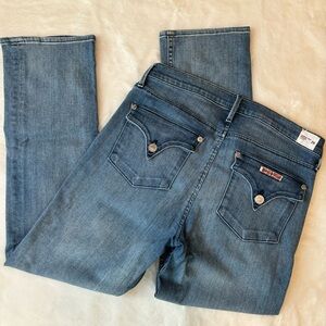 Women’s Hudson Jeans Mid Rise Bailee Crop Baby Boot Size 29
